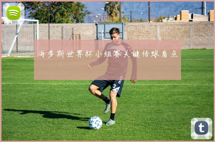 海多斯世界杯小组赛关键传球看点